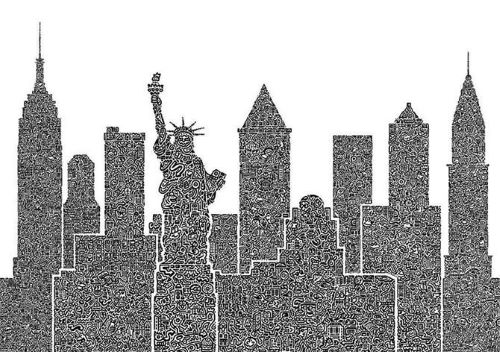 Mr Doodle ミスター・ドゥー・ドゥル　「New York Gets Doodled」の買取画像